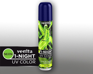 Venita 1-Night 3 Zielony Spray Neon 50 ml